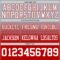 FadeFashion1554-2 Custom Gray White-Red Authentic Fade Fashion Football Jersey