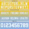 FadeFashion1568-2 Custom Yellow White-Light Blue Authentic Fade Fashion Football Jersey
