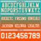 FadeFashion1586-2 Custom Aqua White-Orange Authentic Fade Fashion Football Jersey