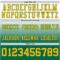 FadeFashion1593-2 Custom White Gold-Kelly Green Authentic Fade Fashion Football Jersey
