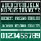 Custom Black White-Kelly Green Authentic Fade Fashion Football Jersey