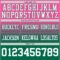 FadeFashion1600-2 Custom Pink White-Kelly Green Authentic Fade Fashion Football Jersey