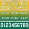 FadeFashion1601-2 Custom Gold White-Kelly Green Authentic Fade Fashion Football Jersey