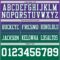 FadeFashion1605-2 Custom Purple White-Kelly Green Authentic Fade Fashion Football Jersey
