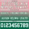 Custom Medium Pink White-Kelly Green Authentic Fade Fashion Football Jersey