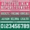 FadeFashion1608-2 Custom Neon Pink White-Kelly Green Authentic Fade Fashion Football Jersey