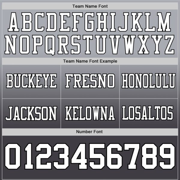 Custom Gray White Steel Gray-Black Authentic Fade Fashion Football Jersey