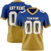FadeFashion1628 Custom Royal White-Old Gold Authentic Fade Fashion Football Jersey
