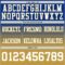 FadeFashion1628-2 Custom Royal White-Old Gold Authentic Fade Fashion Football Jersey