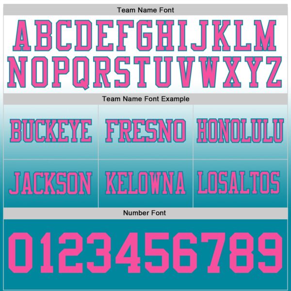 Custom White Pink-Teal Authentic Fade Fashion Football Jersey