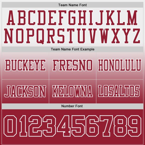 Custom White Cardinal Authentic Fade Fashion Football Jersey