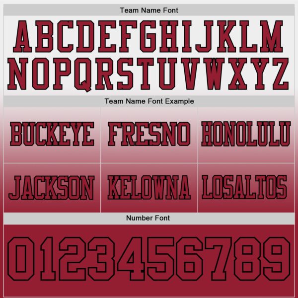 Custom White Cardinal-Black Authentic Fade Fashion Football Jersey