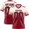 FadeFashion1666 Custom Cream Cardinal-Black Authentic Fade Fashion Football Jersey