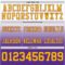Custom White Gold-Purple Authentic Fade Fashion Football Jersey