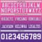 FadeFashion1679-2 Custom Pink White-Purple Authentic Fade Fashion Football Jersey