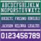 FadeFashion1687-2 Custom Kelly Green White-Purple Authentic Fade Fashion Football Jersey