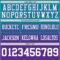 FadeFashion1691-2 Custom Teal White-Purple Authentic Fade Fashion Football Jersey