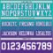 FadeFashion1695-2 Custom Aqua White-Purple Authentic Fade Fashion Football Jersey