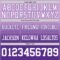 FadeFashion1696-2 Custom Light Purple White-Purple Authentic Fade Fashion Football Jersey