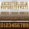 FadeFashion1702-2 Custom White Old Gold-Brown Authentic Fade Fashion Football Jersey
