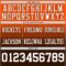 FadeFashion1704-2 Custom Orange White-Brown Authentic Fade Fashion Football Jersey