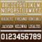 FadeFashion1706-2 Custom Old Gold White-Brown Authentic Fade Fashion Football Jersey