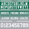Custom Kelly Green White-Gray Authentic Fade Fashion Football Jersey