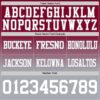 Custom Maroon White-Gray Authentic Fade Fashion Football Jersey