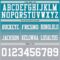 Custom Teal White-Gray Authentic Fade Fashion Football Jersey