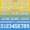 FadeFashion1720-2 Custom Yellow White-Powder Blue Authentic Fade Fashion Football Jersey