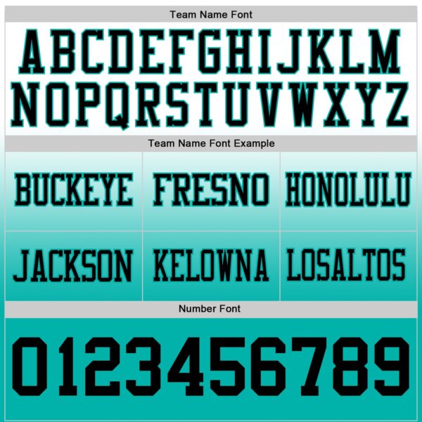 Custom White Black-Aqua Authentic Fade Fashion Football Jersey