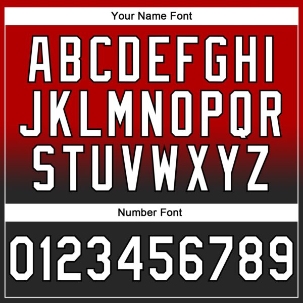 Custom Stitched Red White-Black Fade Fashion Sports Pullover Sweatshirt Hoodie