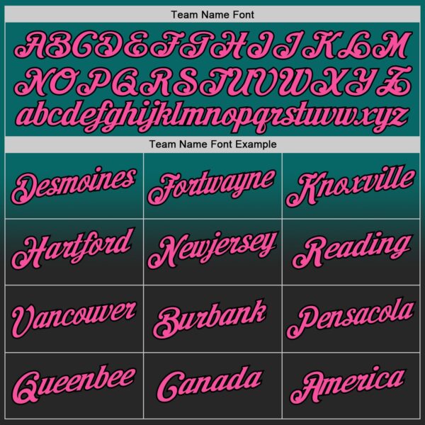 Custom Stitched Teal Pink-Black Fade Fashion Sports Pullover Sweatshirt Hoodie