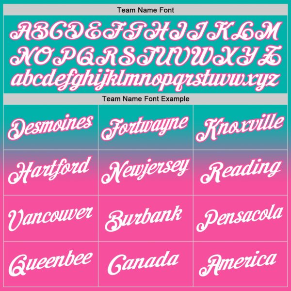 Custom Stitched Aqua White-Pink Fade Fashion Sports Pullover Sweatshirt Hoodie