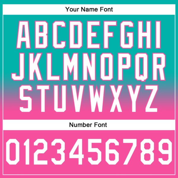 Custom Stitched Aqua White-Pink Fade Fashion Sports Pullover Sweatshirt Hoodie