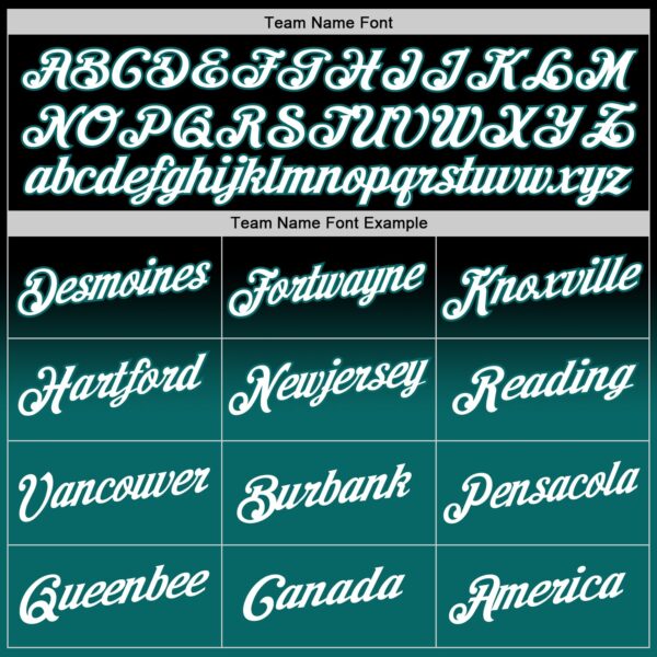 Custom Stitched Black White-Teal Fade Fashion Sports Pullover Sweatshirt Hoodie