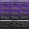 Custom Purple Black-Gray Fade Fashion Hockey Lace Neck Jersey