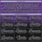 Custom Purple Black-Gray Fade Fashion Hockey Lace Neck Jersey