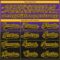 Custom Purple Black-Yellow Fade Fashion Hockey Lace Neck Jersey