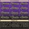 Custom Purple Black-Cream Fade Fashion Hockey Lace Neck Jersey