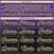 Custom Purple Black-Cream Fade Fashion Hockey Lace Neck Jersey