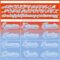Custom Orange Light Blue-White Fade Fashion Hockey Lace Neck Jersey