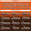Custom Orange Brown-White Fade Fashion Hockey Lace Neck Jersey
