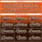 Custom Orange Brown-White Fade Fashion Hockey Lace Neck Jersey