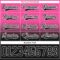 Custom Pink Black-White Fade Fashion Hockey Lace Neck Jersey