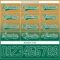 Custom Old Gold Kelly Green-White Fade Fashion Hockey Lace Neck Jersey