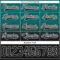 Custom Teal Black-White Fade Fashion Hockey Lace Neck Jersey