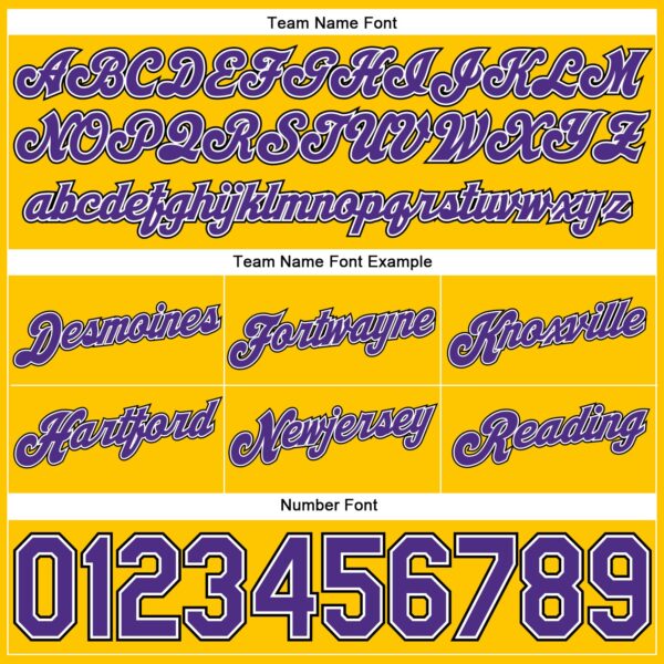 Custom Gold Black Pinstripe Purple-White Authentic Basketball Shorts