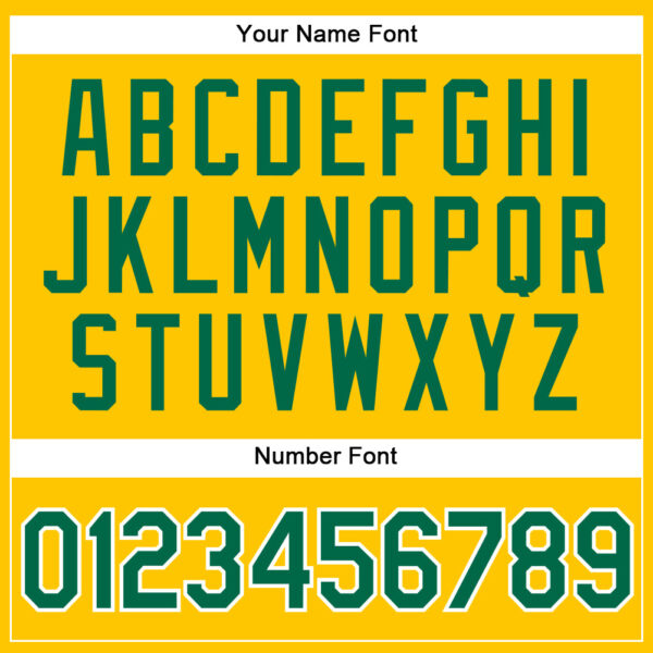 Custom Gold Kelly Green-White Authentic Sleeveless Baseball Jersey