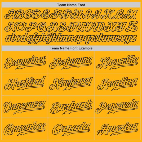 Custom Gold Gold-Navy Authentic Baseball Jersey